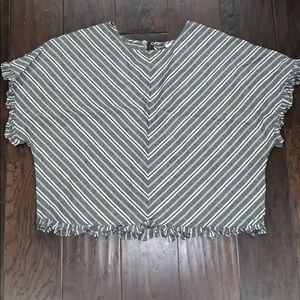 Ruffle Sleeved Blouse